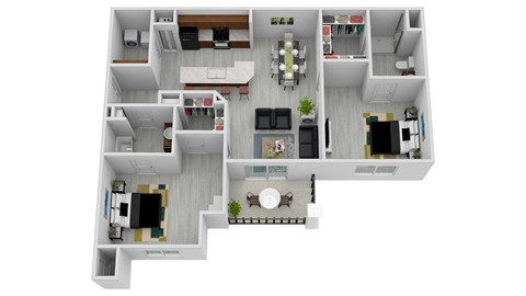 Unit BA at Arbours at Villa Rica, LLC, Villa Rica, GA, 30180